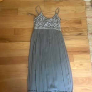 Long Dusty Green Dress Size Extra Small